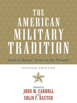 cover image of The American Military Tradition